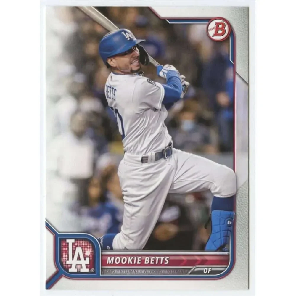2022 Bowman Mookie Betts #BP-72 Los Angeles Dodgers